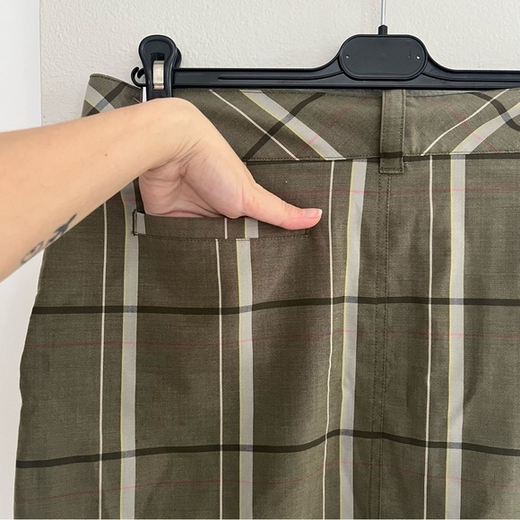 Smartwool Plaid Merino Wool Mini Skirt – Gorpcore Utility Outdoors Preppy - Picture 9 of 15